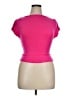 Shein Pink Short Sleeve Top Size XL - photo 1