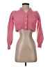 LoveShackFancy Pink Wool Cardigan Size XS - photo 1