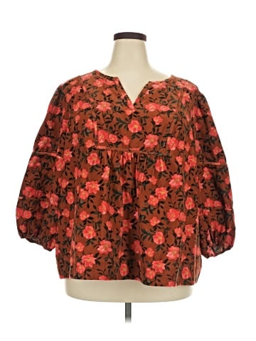 Sonoma Goods for Life 3/4 Sleeve Blouse (view 1)