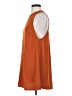 American Apparel Solid Orange Casual Dress Size S - photo 5