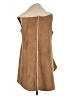 Saks Fifth Avenue 100% Polyester Tan Vest Size M - photo 2