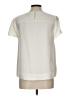 Chinar Ivory Short Sleeve Blouse Size 10 - photo 2