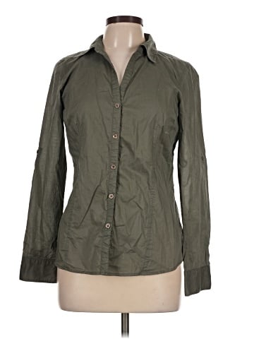 MICHAEL Michael Kors 3/4 Sleeve Button-Down Shirt (view 1)