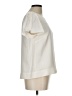 Chinar Ivory Short Sleeve Blouse Size 10 - photo 4