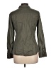 MICHAEL Michael Kors Green 3/4 Sleeve Button-Down Shirt Size 10 - photo 2