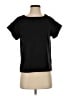Madewell Black Seersucker Button-Shoulder Top Size XXS - photo 1