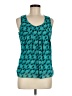 NY&C 100% Polyester Teal Sleeveless Blouse Size M - photo 1