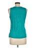 NY&C 100% Polyester Teal Sleeveless Blouse Size M - photo 2
