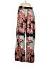Japna 100% Polyester Floral Gray Casual Pants Size M - photo 1