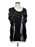 MICHAEL Michael Kors 100% Rayon Black 3/4 Sleeve Top Size S - photo 1