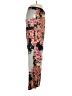 Japna 100% Polyester Floral Gray Casual Pants Size M - photo 4