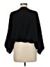 Entro 100% Polyester Black 3/4 Sleeve Blouse Size M - photo 2