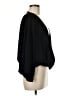 Entro 100% Polyester Black 3/4 Sleeve Blouse Size M - photo 4