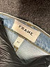 FRAME Blue Denim Shorts Size 27 waist - photo 3
