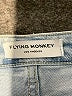 Flying Monkey Hearts Blue Jeans Size 26 waist - photo 4