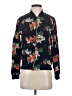Zara Basic Floral Blue Cardigan Size XS - photo 1