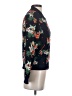 Zara Basic Floral Blue Cardigan Size XS - photo 4