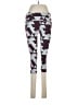 Oiselle Graphic Purple Burgundy Leggings Size 6 - photo 1
