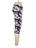 Oiselle Graphic Purple Burgundy Leggings Size 6 - photo 4