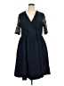 Nemidor 100% Polyester Blue Cocktail Dress Size 24 - photo 1