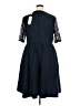 Nemidor 100% Polyester Blue Cocktail Dress Size 24 - photo 2