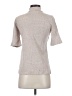 Yest Tweed Tan Short Sleeve Turtleneck Size 4 - photo 2