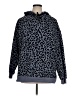 Von Dutch Animal Print Blue Pullover Hoodie Size XL - photo 1