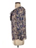 Jade 100% Polyester Blue 3/4 Sleeve Blouse Size S - photo 5