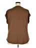 Coco & Shay Brown Short Sleeve Top Size 3xl - photo 2