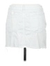 J. McLaughlin Solid White Denim Skirt Size 8 - photo 2