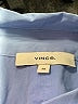 Vince. 100% Cotton Color Block Blue Long Sleeve Button-Down Shirt Size 3X - photo 7