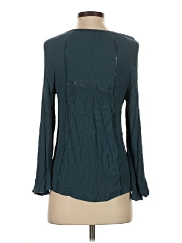 Blue Rain Long Sleeve Blouse (view 2)