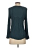 Blue Rain Teal Long Sleeve Blouse Size S - photo 2