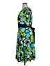 Tracy Evans Print Green Cocktail Dress Size 16 - photo 5