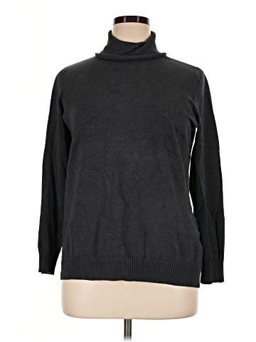 INC International Concepts Silk Pullover Sweater (view 1)