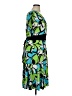 Tracy Evans Print Green Cocktail Dress Size 16 - photo 4