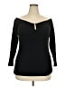 Torrid Black 3/4 Sleeve Top Size 2X Plus (2) - photo 1