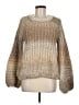 Pilcro Metallic Tan Pullover Sweater Size M - photo 1