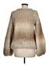 Pilcro Metallic Tan Pullover Sweater Size M - photo 2
