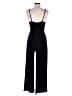 Aqua Solid Black Jumpsuit Size M - photo 2