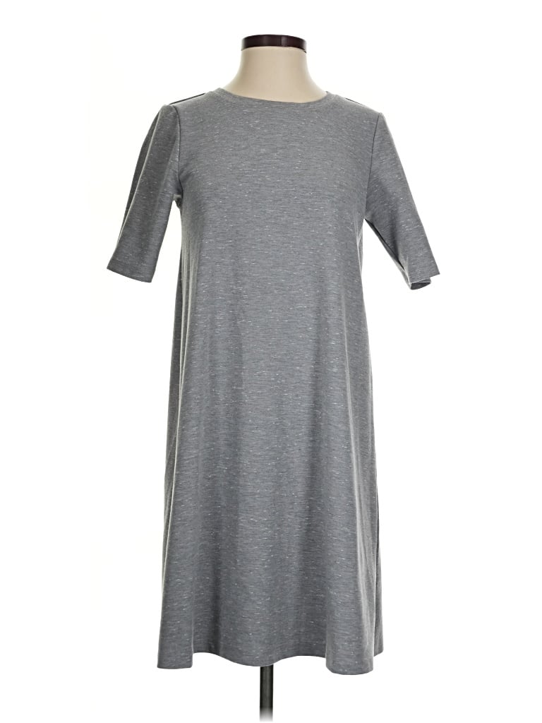 Pre-owned Dalia Casual Dress In Gray