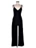 Aqua Solid Black Jumpsuit Size M - photo 1
