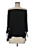 Ann Taylor LOFT 100% Polyester Black 3/4 Sleeve Blouse Size XS - photo 1