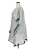 Spiaggia Dolce 100% Polyester Gray Blue Swimsuit Cover Up Size 3X - photo 5