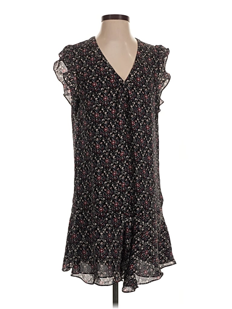Pre-owned Joie Casual Dress In Black