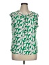 Kasper Green Sleeveless Blouse Size XL - photo 1