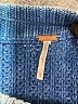 Free People 100% Cotton Blue Pullover Sweater Size XL - photo 7