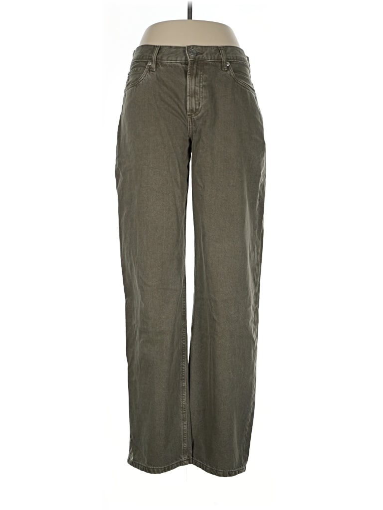 Pre-owned Garage Jeans In Green