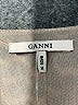 Ganni 100% Polyamide Animal Print Brown Cocktail Dress Size EU 36 / US 6 - photo 7