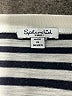 Splendid Stripes White Short Sleeve T-Shirt Size S - photo 7